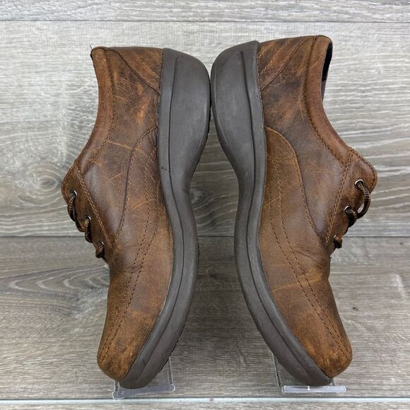 Worx by Red Wing Shoes 5115 Women’s Sz 7.5M Brown Leather Aluminum Toe Shoes - Picture 9 of 10